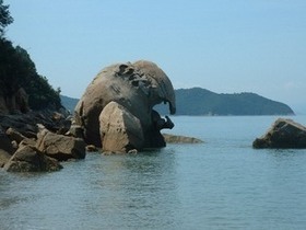 写真：象岩の様子